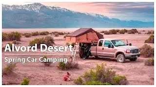 Roof Top Tent Car Camping | Alvord Desert Oregon | Willow Creek Hot Springs