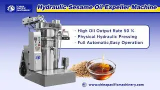 Automatic Hydraulic Oil Press Machine|Sesame Oil Expeller|Sesame Hydraulic Oil Extraction|Oil Press