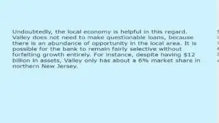 On Valley National Bancorp 707