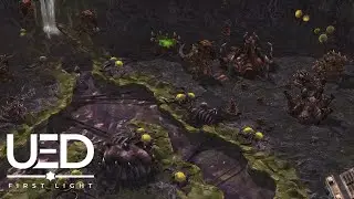 Playing as the ZERG?!? | UED: First Light - Part 1 Remastered: Mission 14