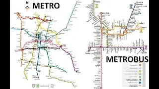 MAPA DEL METRO Y METROBUS CDMX 2022