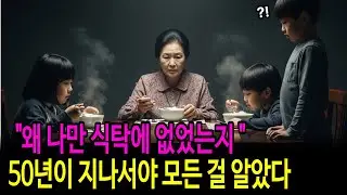 할머니, 왜 저만 밥을 안 주셨어요 50년 뒤 밝혀진 손주 차별의 진실  | 깨달음 | 인생 이야기 | 인연 | 인생 사연 | 고부갈등 | 갈등 | 행복 | 법문 | 오디오북
