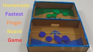 How to make Fastest Finger Board Game Box | Simple DIY Games You Can Make For Play 👍