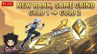 New Rank, Same Grind 📈 Gold 1 to Gold 2 #Valorant #ValorantLive #liverank #fpslive