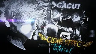 Famous Manga CLONE EFFECT 🔥| Capcut Tutorial #capcut #capcuttutorial