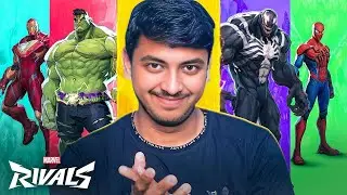 ⚡ LIVE | Marvel Rivals Gameplay 🔥 Full Action Hindi Commentary