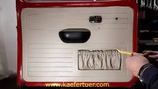 VW Käfer Türverkleidung abbauen - Beetle remove door panel
