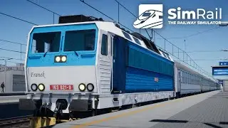 SimRail - The Railway Simulator | With &Scaron;koda ČD 163 | From Warszawa Wschodnia To Katowice