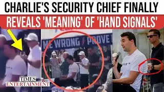Charlie Kirk's Security Chief CHOKES UP; Brian Harpole SLAMS 'HAND SIGNALS' Conspiracy Theories