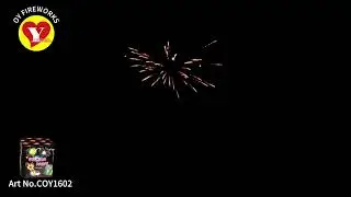Art No: COY1602  0.8 inch 49 Shots Cake Fireworks From Liuyang Factory