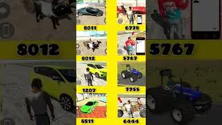 Bailgadi + New Car 🚙 New Cheat Code Indian Bike Driving 3d #indianbikedriving3d #cheatcodes #shorts