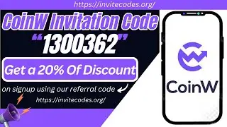 CoinW Exchange Invitation Code [1300362] - Obtain a Fee Rebate of Up to 20%.