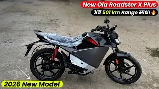 New 2026 Ola Roadster X Plus Electric Bikes | On road price, Top Speed, Features review @bikeshunt