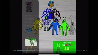 Garden of Banban last ticket to the abyss concept (main menu and clock screen)￼