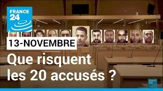 Proc&egrave;s du 13-Novembre : que risquent les 20 accus&eacute;s ? &bull; FRANCE 24