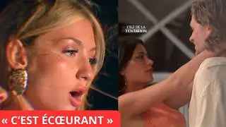 L&rsquo;&icirc;le de la tentation : Lucie SOUS LE CHOC  apr&egrave;s avoir visionn&eacute; le comportement d&rsquo;Hugo avec Lucille