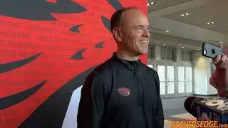 Oregon State WBB Head Coach Scott Rueck Ecstatic Ahead Of NCAA Tournament vs North Carolina