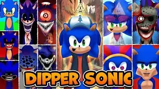 My New Sprunki OC: Sonic / NEW PHASE 13 (DIPPER SONIC)