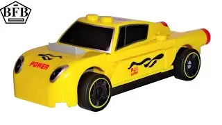 Decool Racing 22010 | Building blocks car with friction drive | Speed Build Review