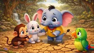 Cartoons, child cartoon,Elephant parrot, பேபி cartoons