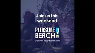Blackpool Pleasure Beach Resort - White Knuckle Weekends Advert For The 2025 Season