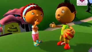Round And Round | 3D English Nursery Rhyme for Children | Periwinkle | Rhyme #67