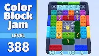 Color Block Jam Level 388 | Every Puzzle Solved! 🎯