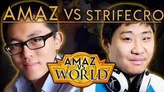 [Hearthstone] Amaz VS World: Week 1 Ep 1 - Amaz VS StrifeCro