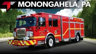 Monongahela, Pennsylvania, Toyne Pumper Fire Apparatus Delivery