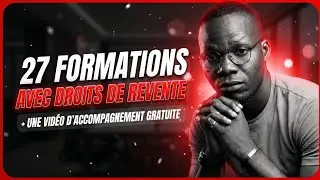 27 formations sur le marketing digital avec droits de revente