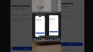 Design a clean and simple login screen with me in Figma