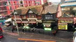 First snow in city London January,2026