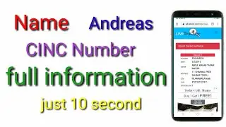 check any mobile number detail with Name, Address and CNIC