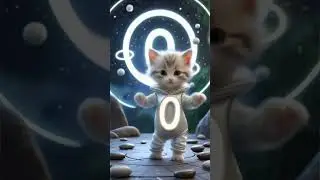Cat Number 0 (Zero) &ndash; Infinity & New Beginnings #numbers #numbersong #motorcycledance
