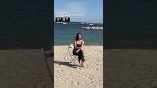 barunsonena.contents Instagram Stories Krystal (76th Cannes Film Festival)