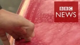 Saharan dust on cars in....London? BBC News