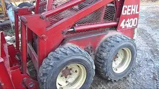New Tires for the Gehl 4400 Skid Steer and Other things