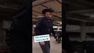 This entrance from Luka 🤠