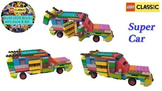 LEGO Super Car with LEGO Classic 11005 ||MOC|| Building Instructions Ideas