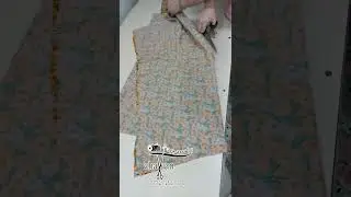بڕینی عەزی لە دوو مەتر قوماش.