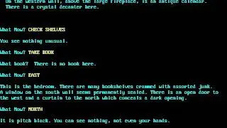 5 min of old pcfun(A Dudley Dilemna1989) TEXT BASED GAME