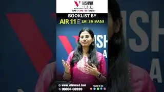 UPSC Topper Sai Shivani Booklist | AIR 11 Strategy & Must-Read Books for Prelims & Mains