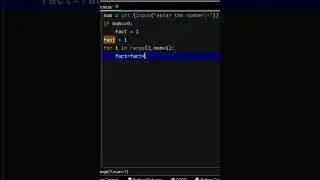 Factorial Calculation in Python