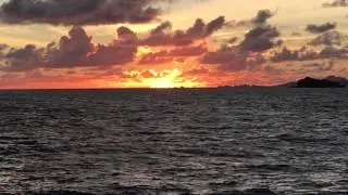 Spectacular Sunrise Video from Villa Ocean Bliss Guana Bay St Maarten