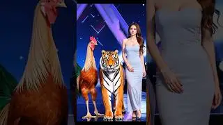 The Woman animal transformation 2025 #agt #trending