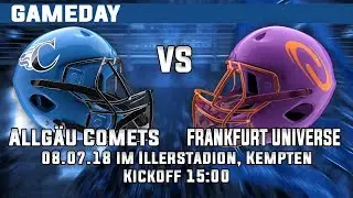 Allgäu Comets vs. Frankfurt Universe