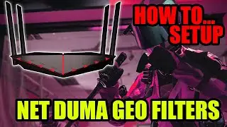 how to setup net duma geo filters call of duty