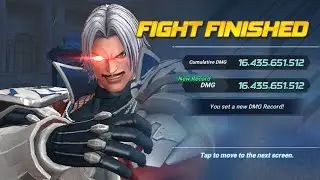 Ex Omega Rugal (A6) complete solo Run Test in Guild Raid Gesse Inferno Kof All Star