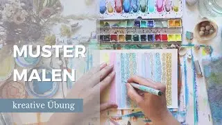 Streifen & Muster &ndash; Eine Mal&uuml;bung in deinem eigenen Rhythmus | Kreative &Uuml;bung f&uuml;r Entspannung