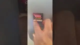 Reset Temperature Controller REX C100 on Heatware 1600 Roller&nbsp;Heat&nbsp;Press